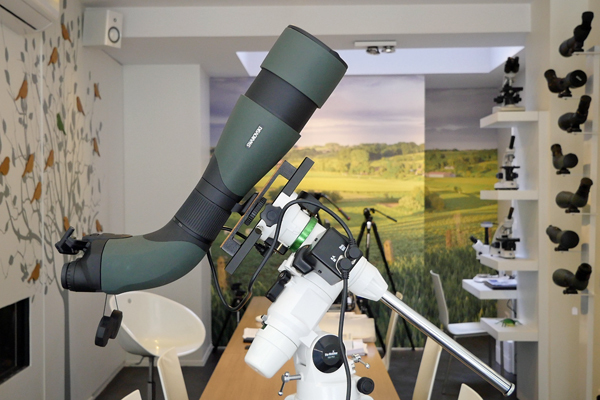 groentje Doorzichtig Schijn Astronomie met een Swarovski BTX95.